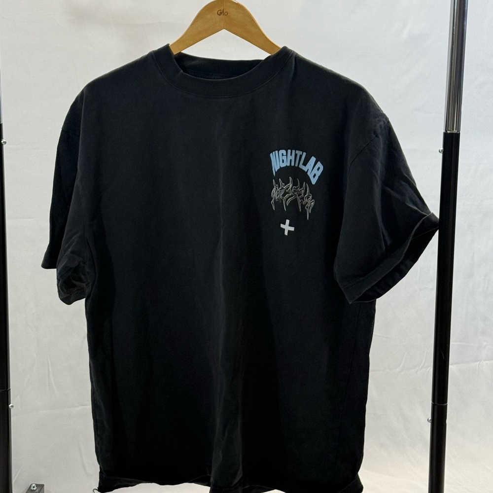 PacSun Black Nightlab Graphic Tee